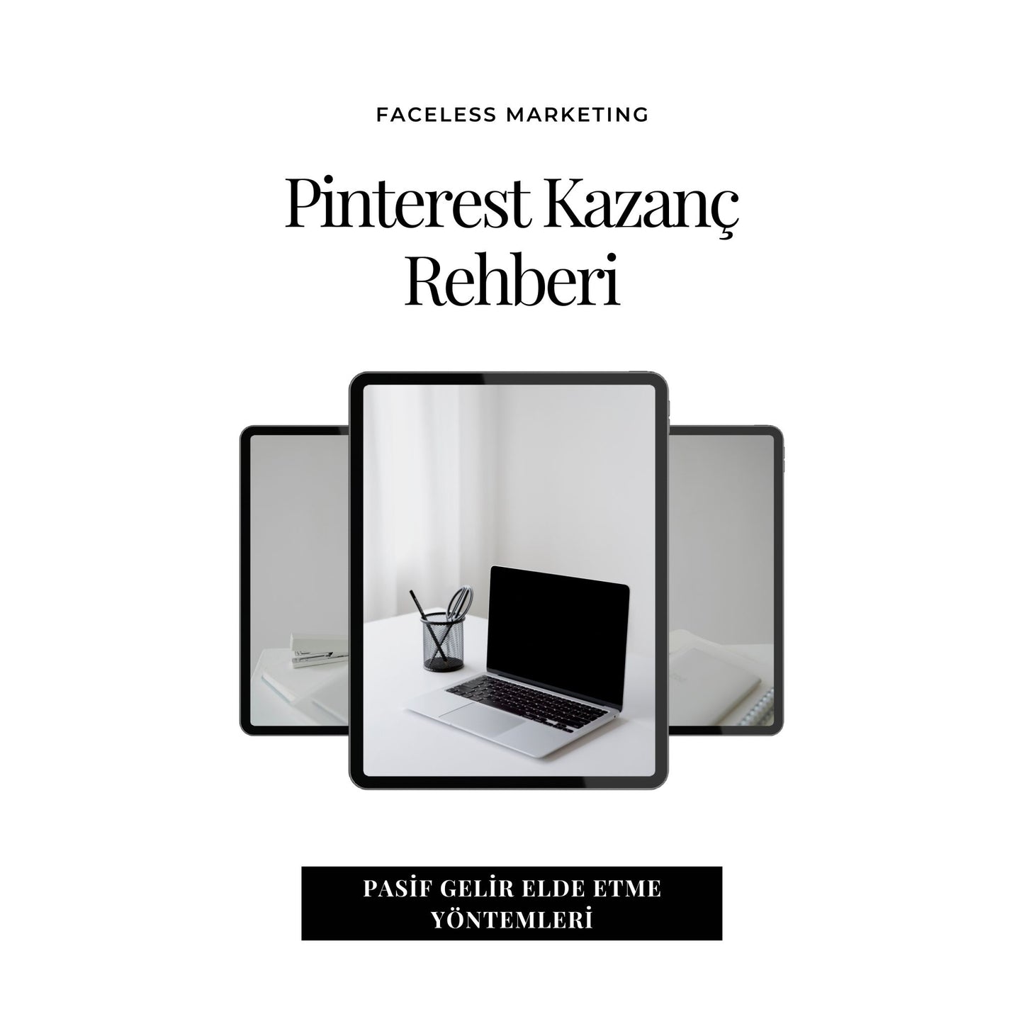 Dijital Pazarlama Eğitimi BASIC Set (Pinterest Kazanç Kitabı Hediyeli)
